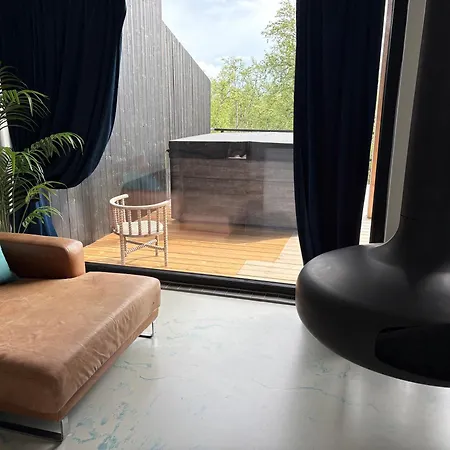 Apartman Aurora View Lapland Jacuzzi And Sky View Bedroom *
