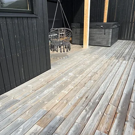 Aurora View Lapland Jacuzzi And Sky View Bedroom Apartman